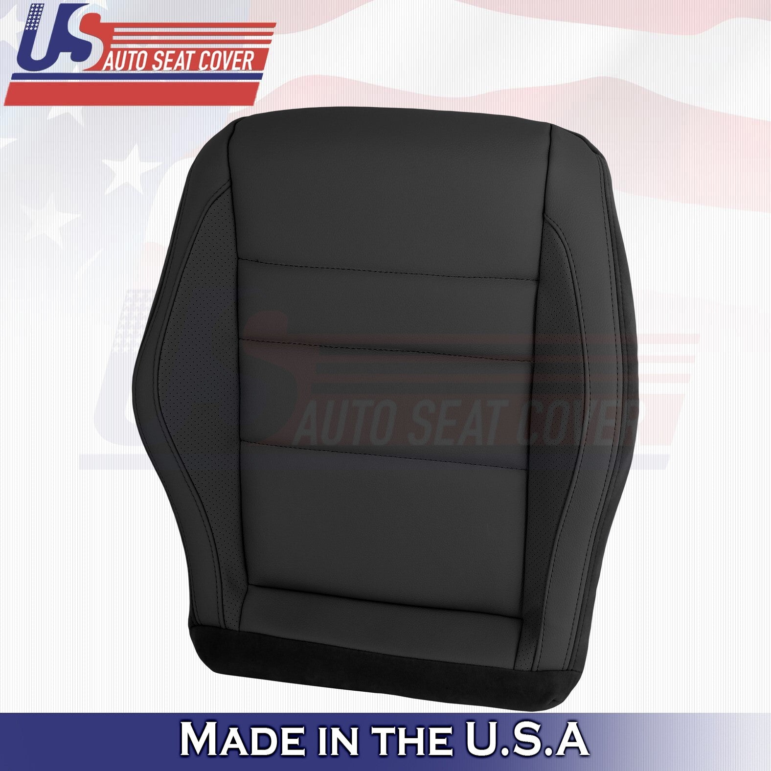 2010-2017 For Mercedes Benz E350 Coupe Leather Perf Passenger Bottom Cover Black