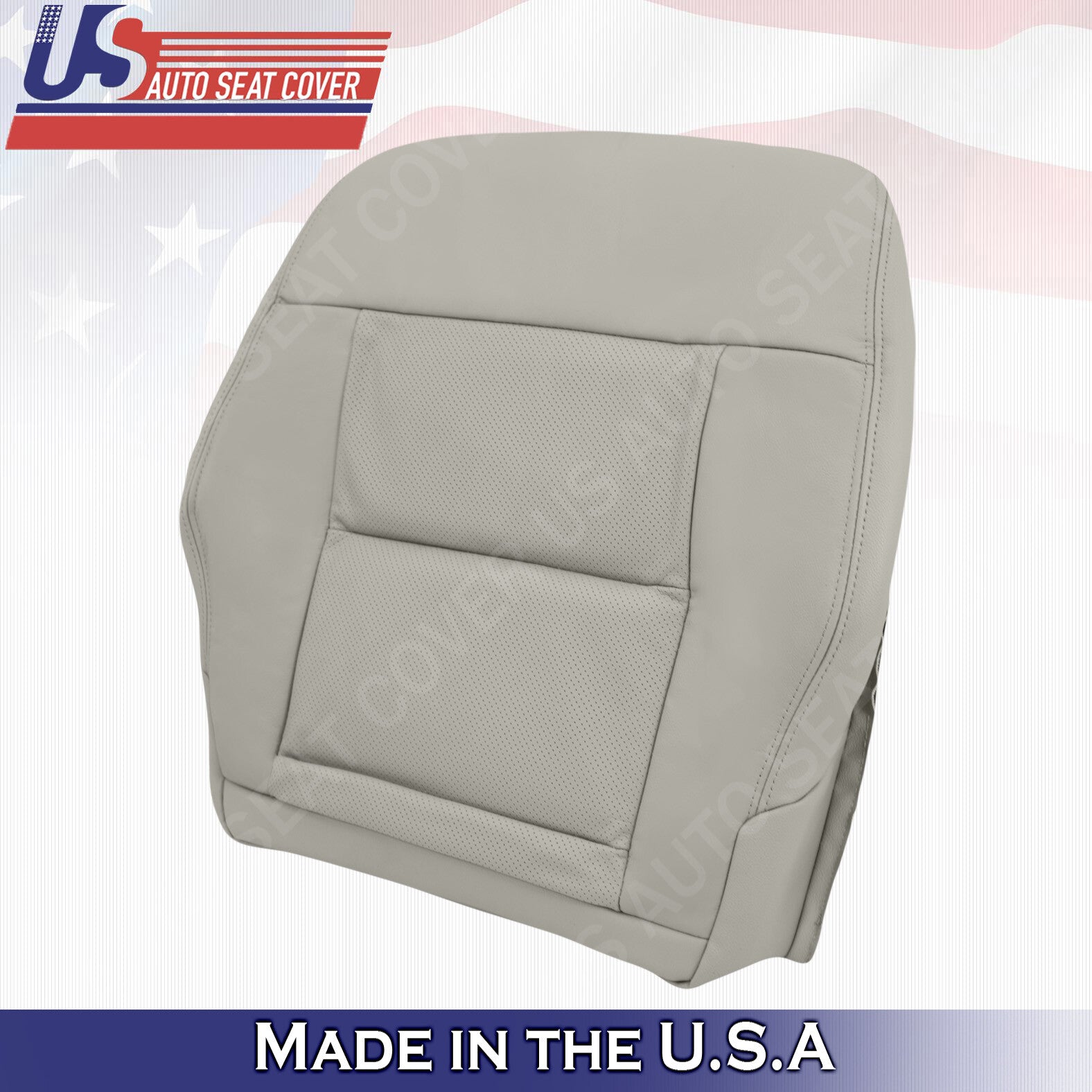 Fits 2010 - 2013 Mercedes Benz E350 Passenger Bottom Leather Cover Dark Gray