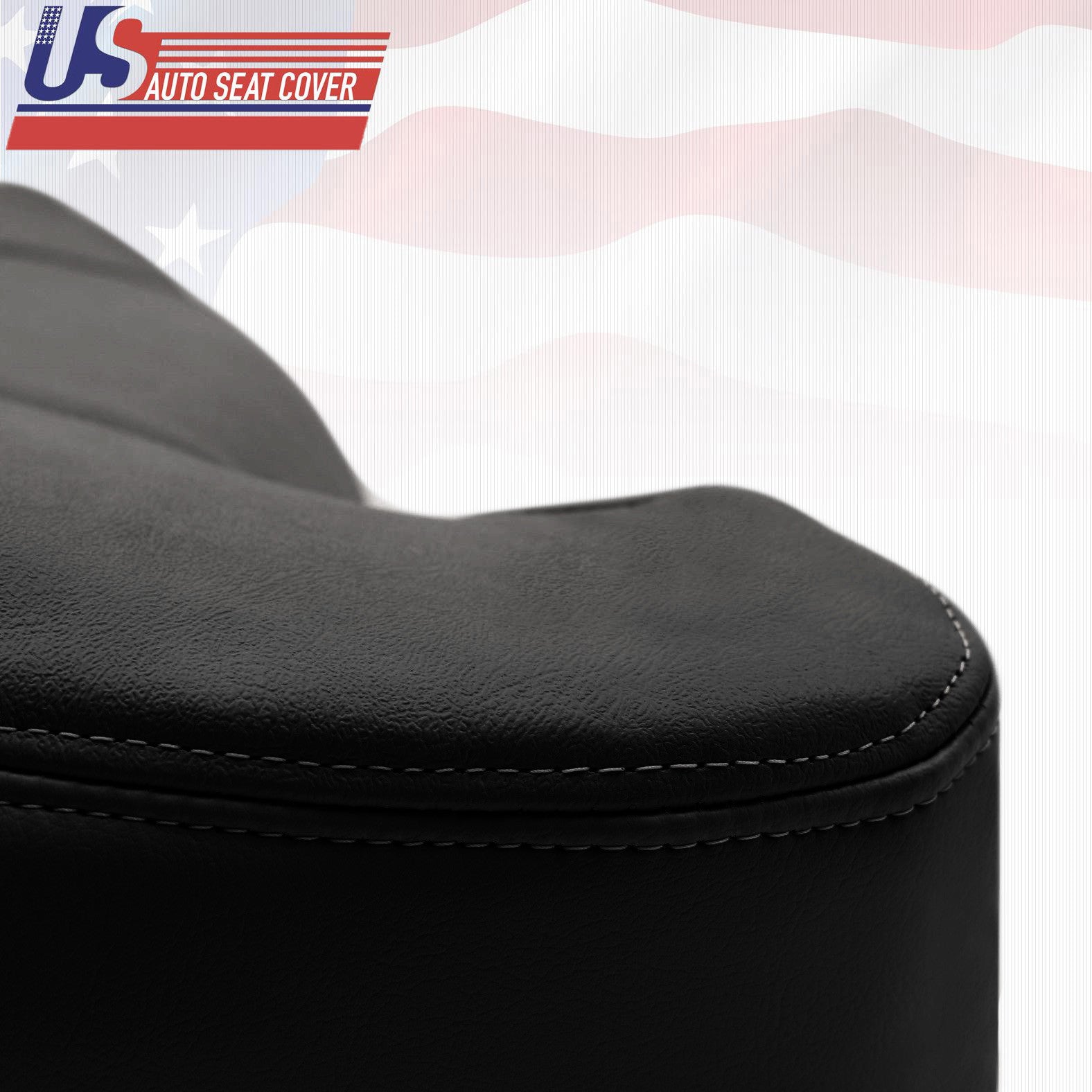 1999 2000 2001 2002 Chevy Passenger Top Lean Back Leather Seat Cover in Graphite