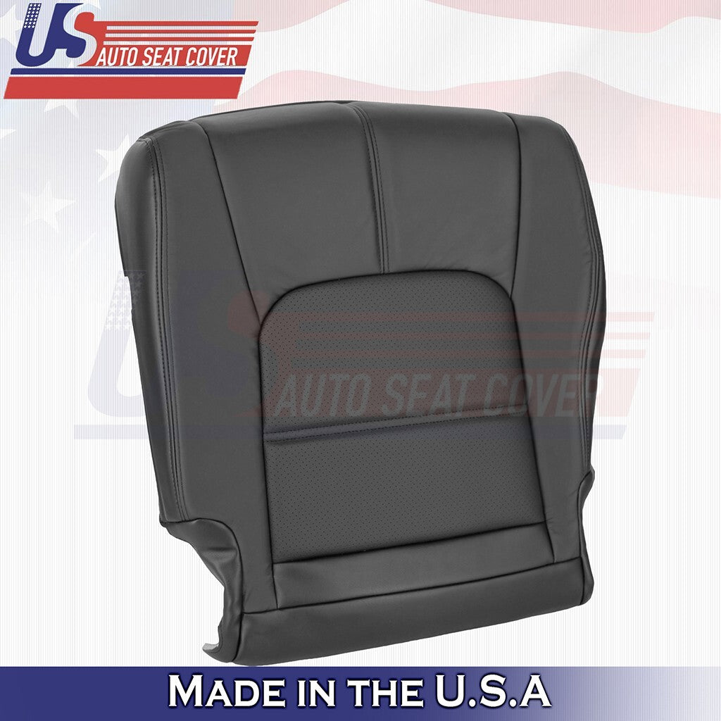 2011 to 2014 Fits Nissan Murano Driver Bottom Leather Seat Cover Black