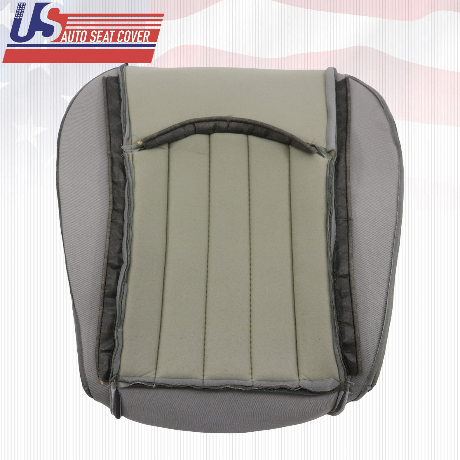 2002-2008 Jaguar X-Type Driver & Passenger Bottom (Vinyl) Seat Cover Light Tan