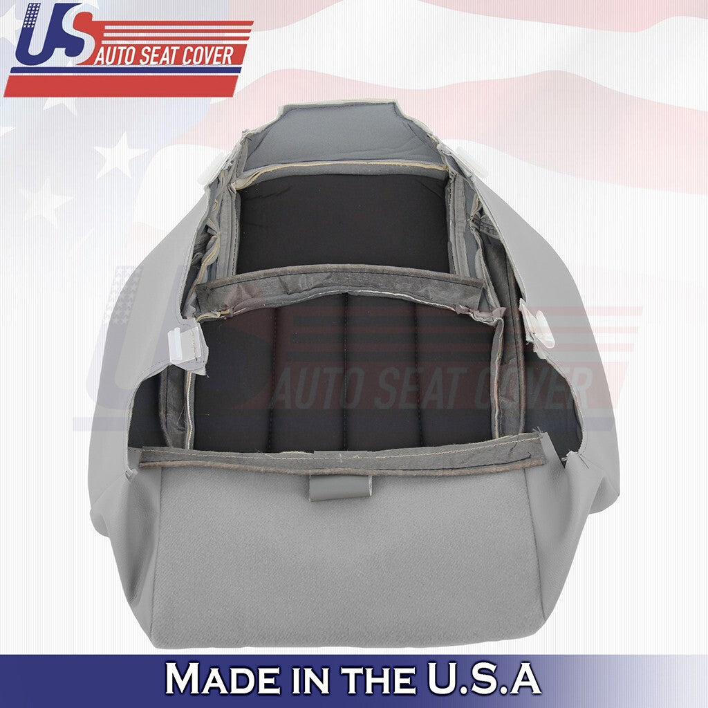 2008-2012 Fits Buick Enclave 2nd Row Driver Bottom Perforated Leather Cover Gray