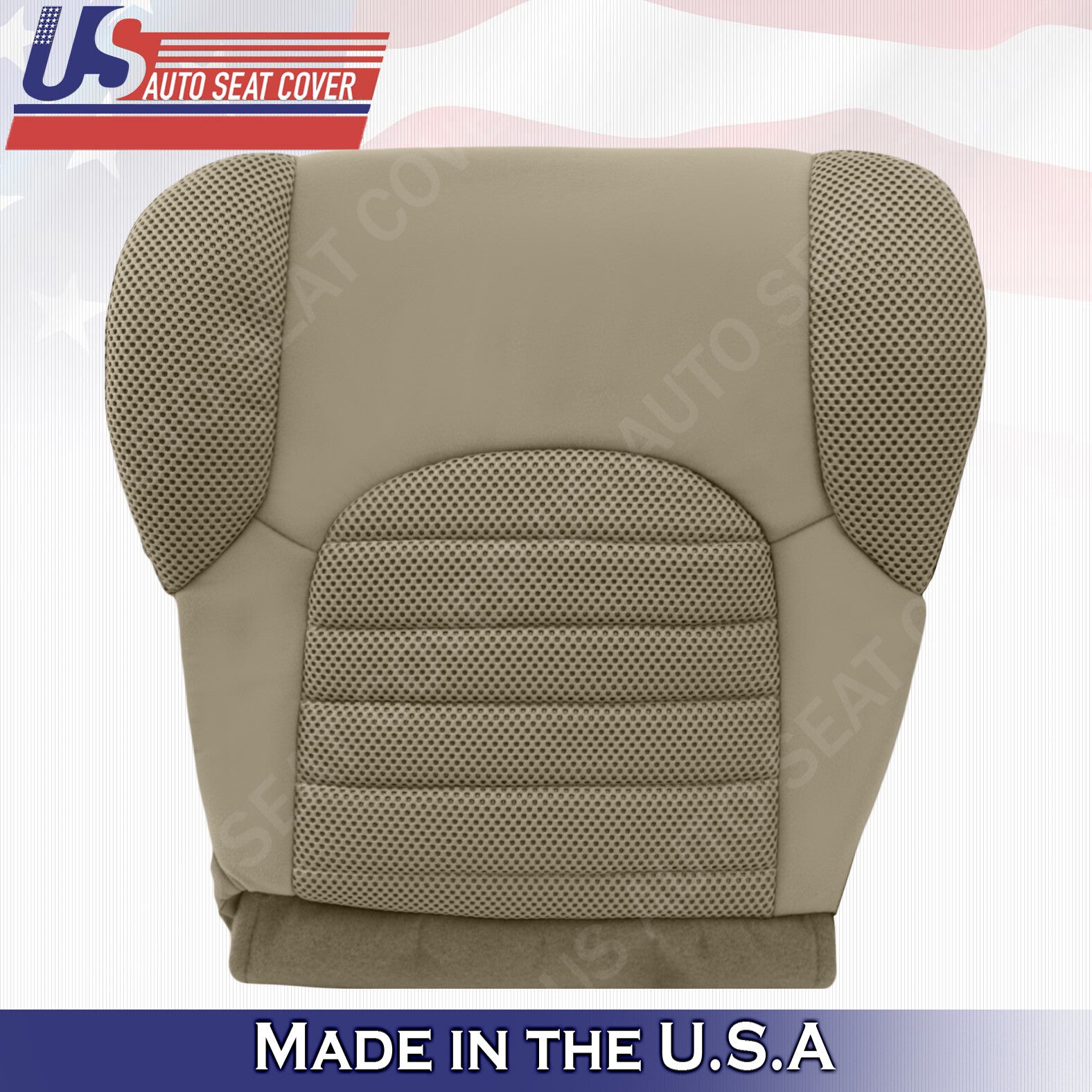 Bottoms Cloth Tan Seat Cover Replacement For 2007 to 2015 Nissan Pathfinder