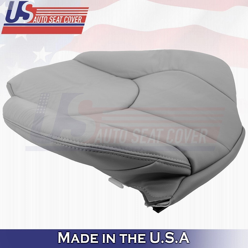 1996 to 2002 For Mercedes Benz SL500 Passenger Top &Bottom Leather Cover Gray