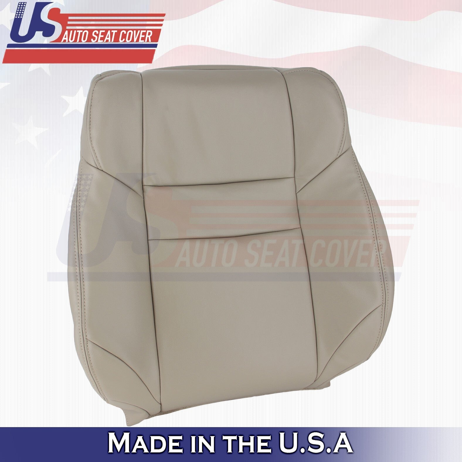 2012 to 2016 FOR Honda CR-V Driver Bottom & Top Leather Seat Cover Tan