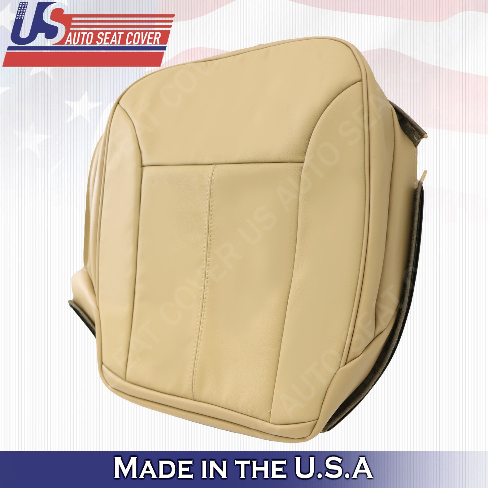 For 2010 2011 2012 Fit Mercedes Benz GL320 GL350 Driver Bottom Leather Cover Tan