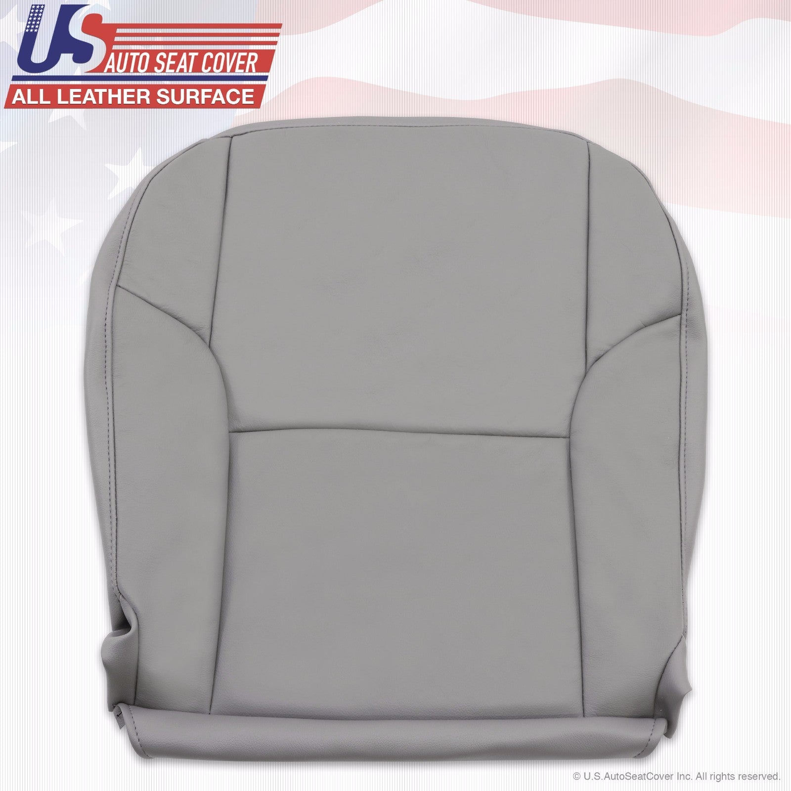 2003 to 2009 Fits Toyota 4runner Driver Side Bottom Leather Seat Cover Gray