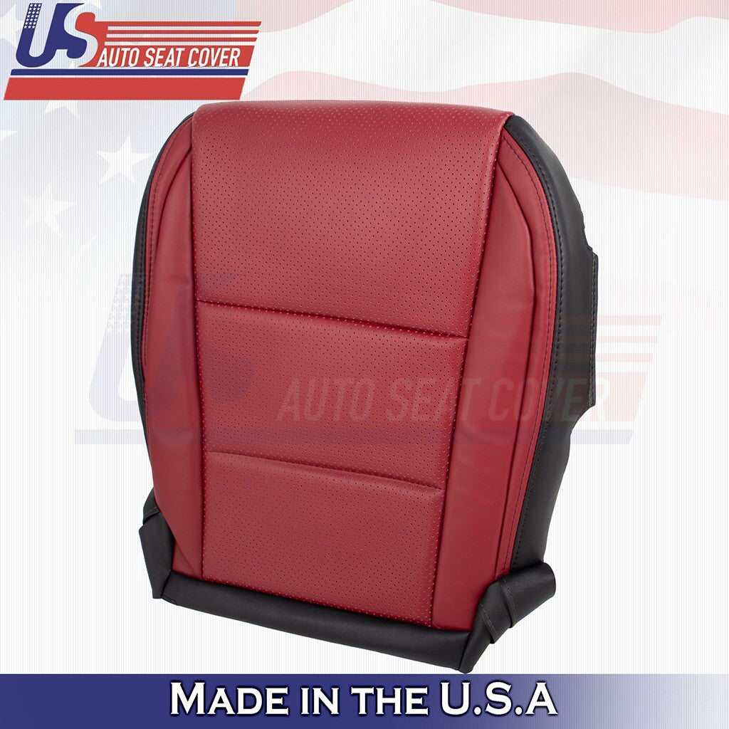 2017 2018 2019 2020 Fits Lexus GS350 F-Sport PASSENGER Bottom Leather Cover Red