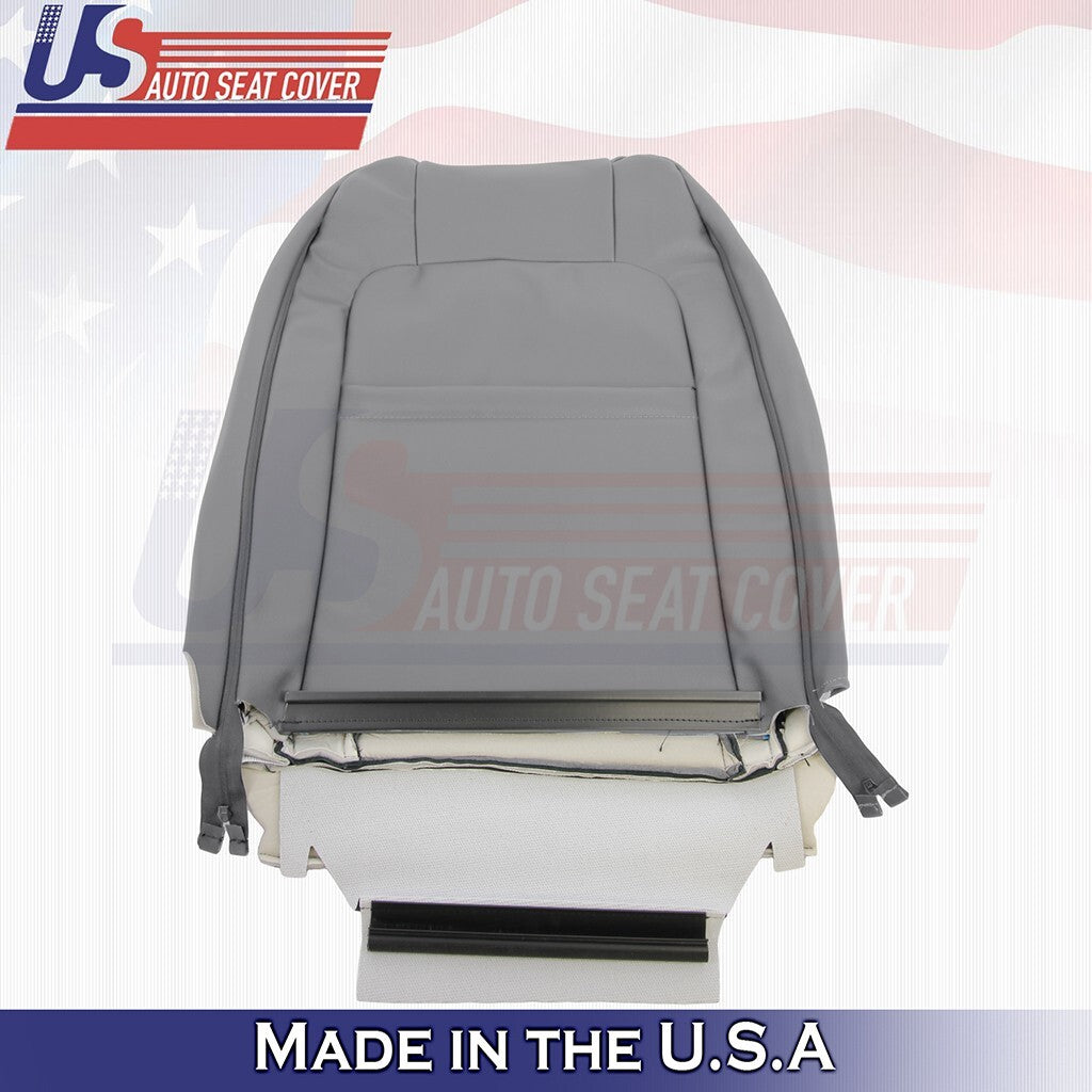 2015 to 2022 Fits GMC Canyon SLT Driver & Passenger Tops Vinyl Cover Gray