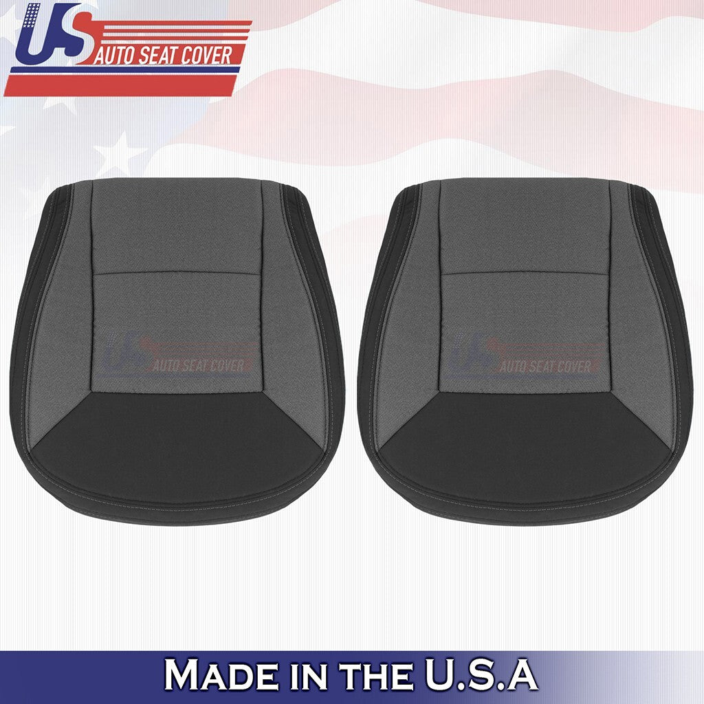 2014 to 2024 For Dodge Ram ProMaster Driver & Passenger Bottoms Cloth Cover Gray