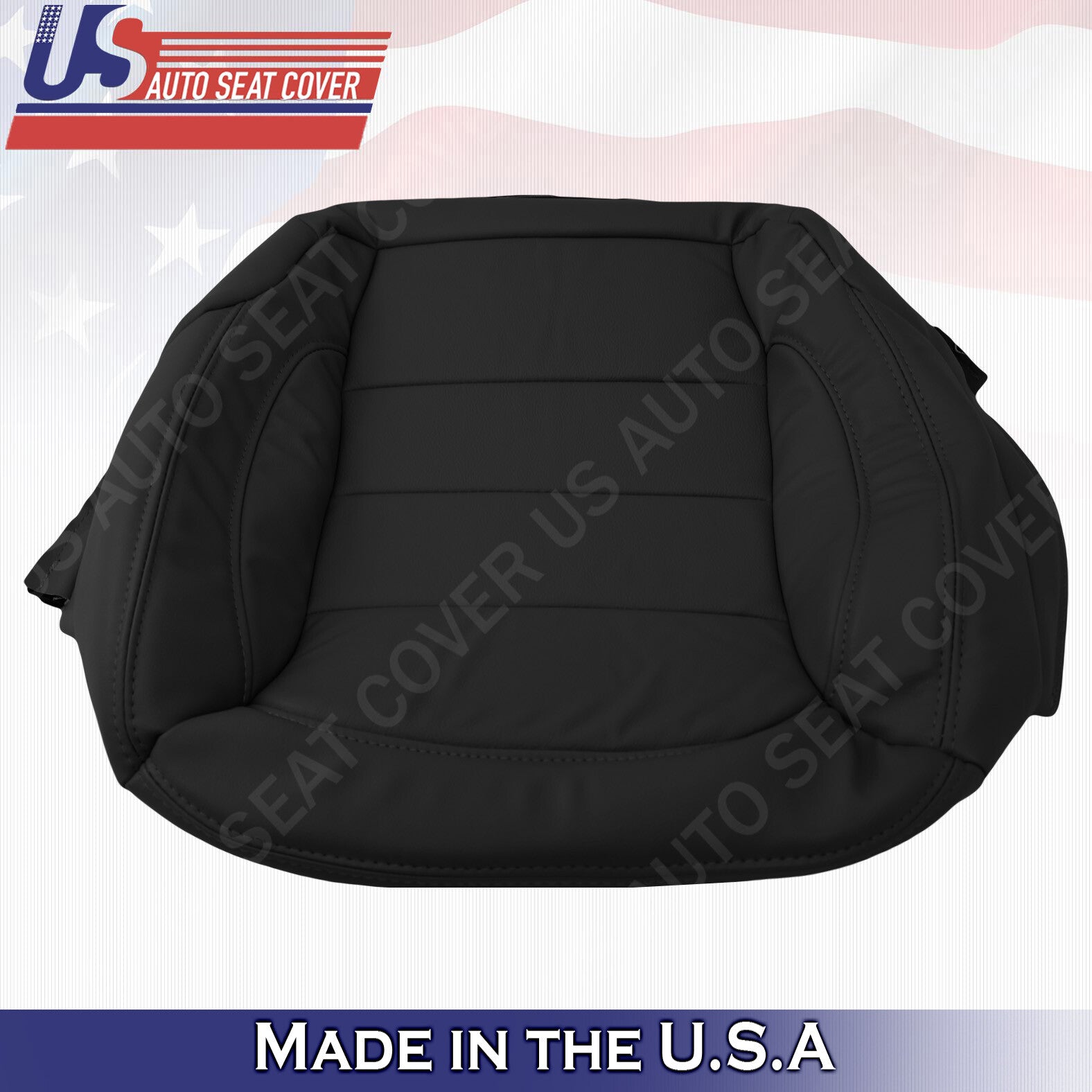FOR 2012 2013 Mercedes Benz ML250 ML350 PASSENGER BOTTOM Leather Solid BLACK