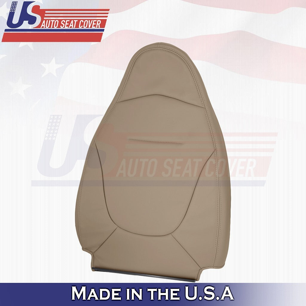 Driver Side Top Leather Seat Cover Tan Fits 1997 1998 Ford F150 Lariat