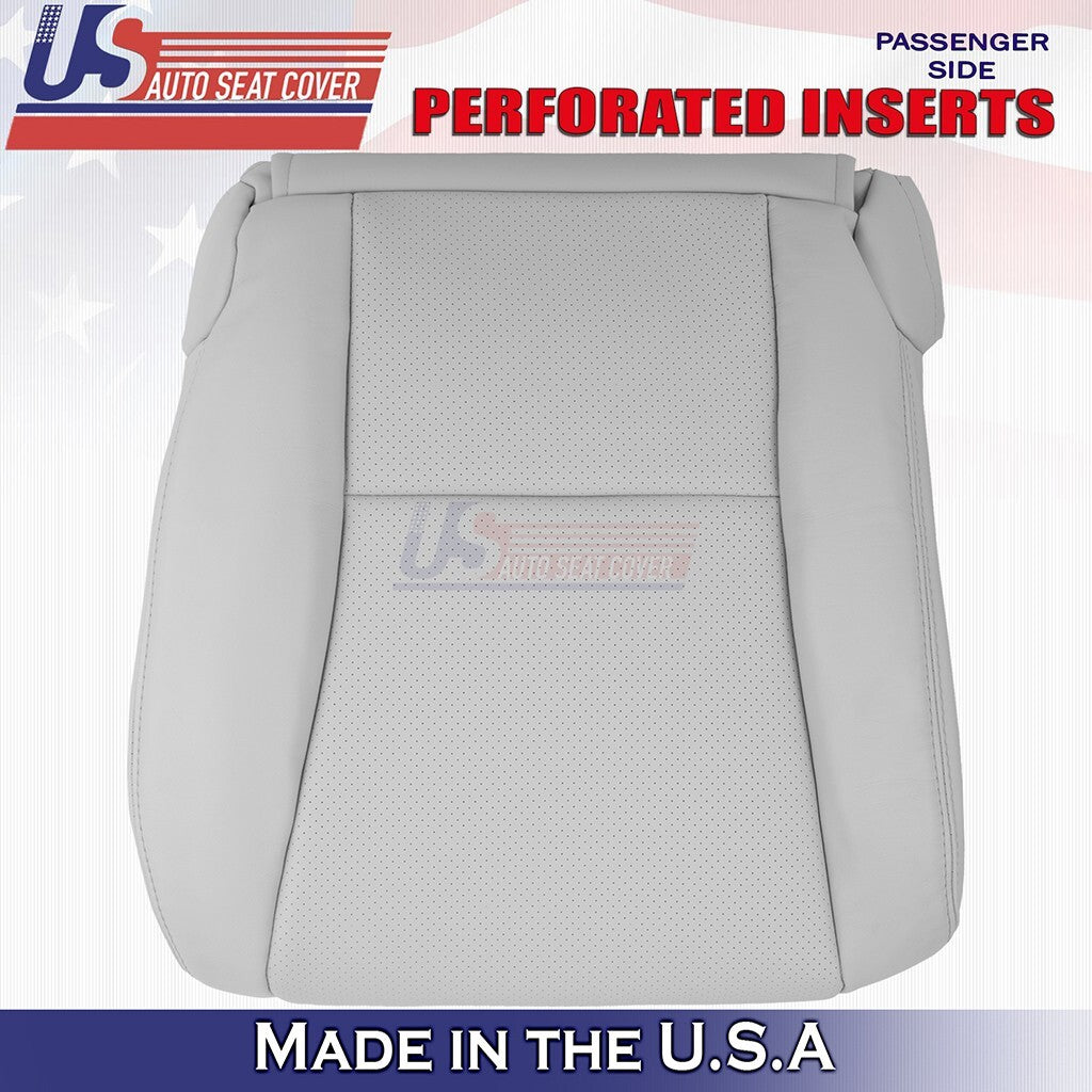 2007 to 2012 Fits Lexus LS460 LS600h Passenger Bottom &Top Leather Cover Lt Gray