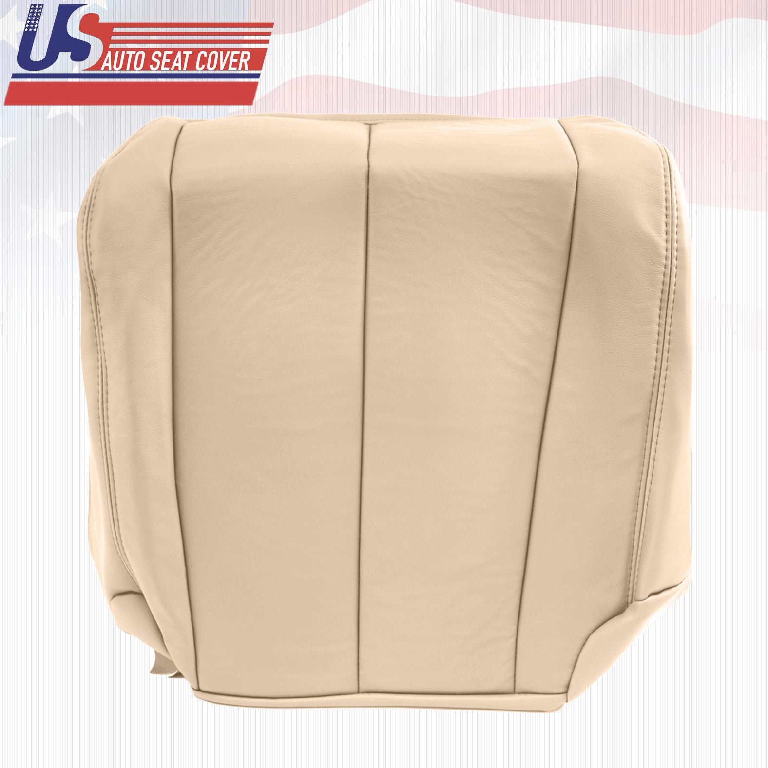 Passenger Bottom Leather Seat Cover Light Tan 2003 to 2007 For Nissan Murano