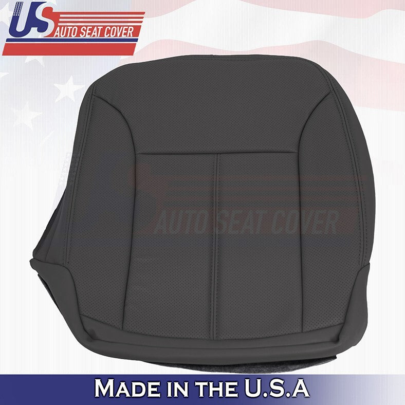 2007 to 2012 For Mercedes GL350 GL450 Driver+Passenger Bottom Leather Covers BLK