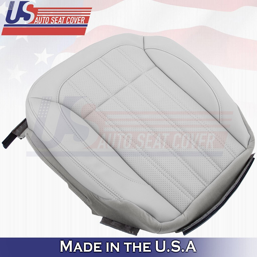 2016-2018 Mercedes Benz GLE550 GLE550E Driver Bottom Perforated Vinyl Cover Gray