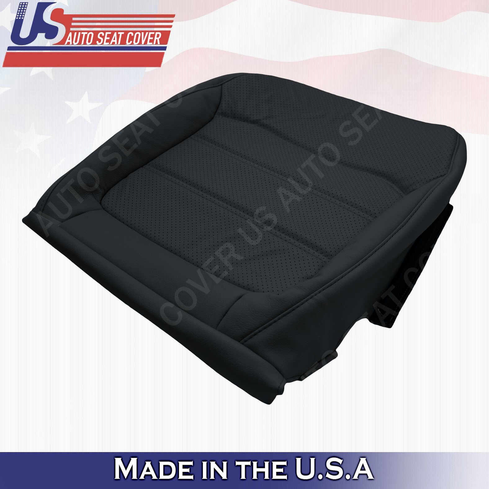 Fits For Volkswagen Passat 2018 2019 2020 Passenger Bottom Leather Cover Black