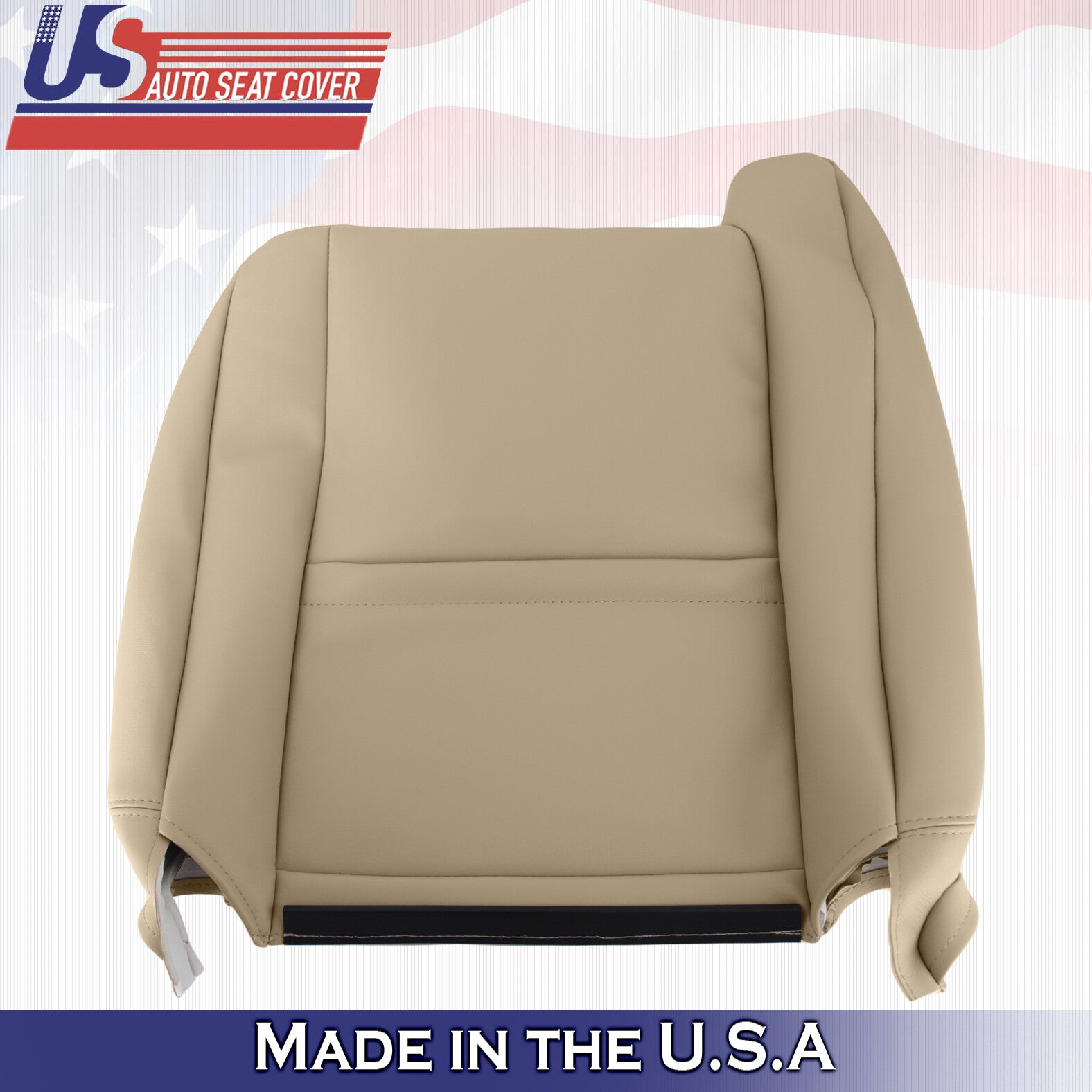 1999 2000 For GMC Yukon XL SLT SLE Passenger Top & Bottom 2x Leather Covers Tan