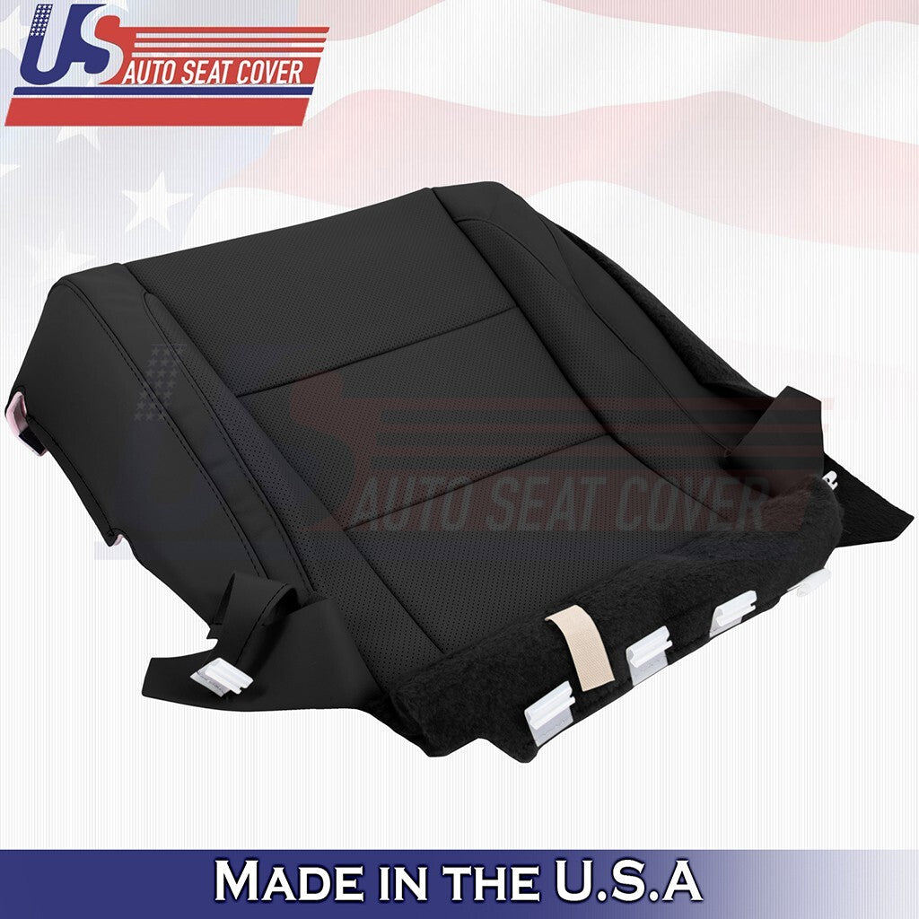 2014 to 2019 For Toyota Highlander Driver Bottom Vinyl w/Perforated Cover Black