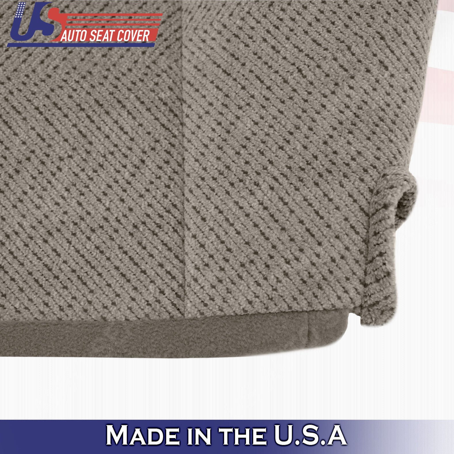 1995 to 1999 For Chevy Tahoe & Suburban Passenger Bottom Cloth Seat Cover in Tan