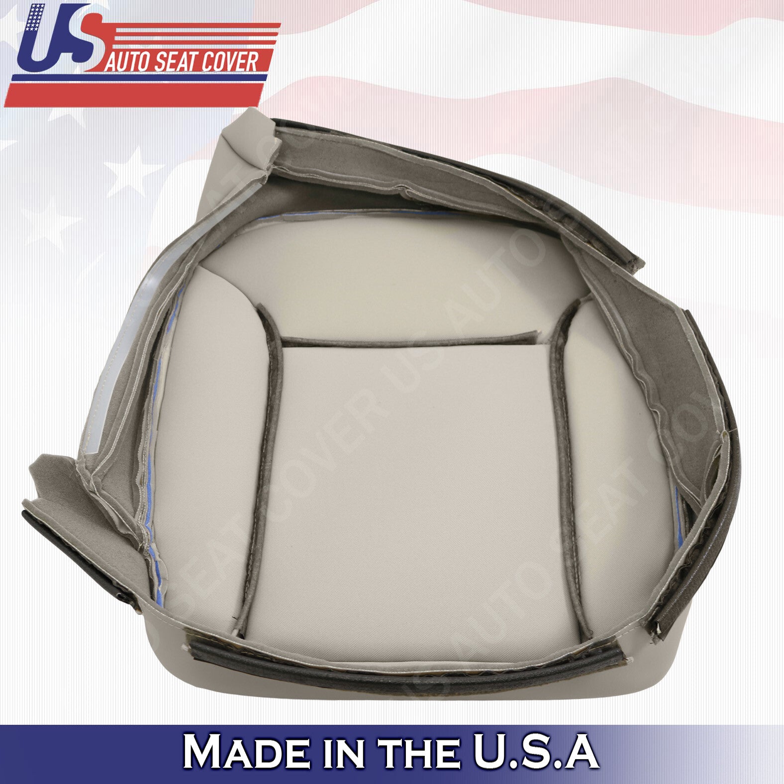 Passenger Bottom Leather Cover Gray 2010 2011 2012 Fits Mercedes Benz GL350