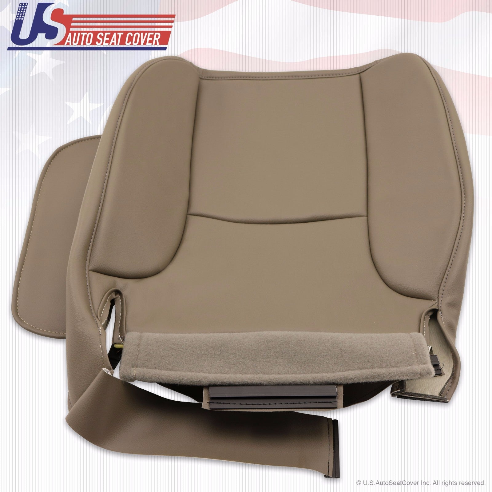 2004 FITS Dodge Ram 1500 2500 3500 ST Driver Bottom  Vinyl Seat Cover Tan