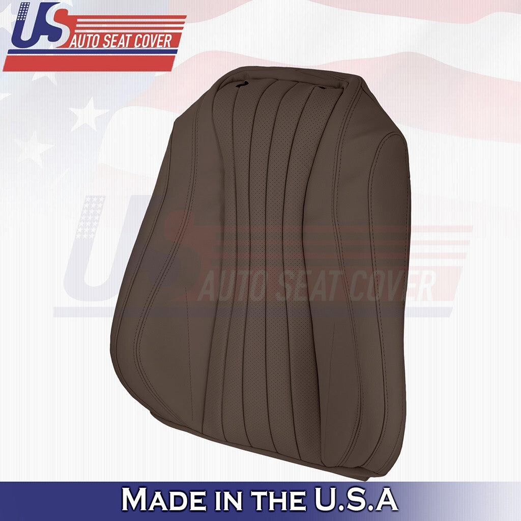 2017 to 2020 For Mercedes Benz E300 Driver Top& Bottom Synth Leather Cover Brown