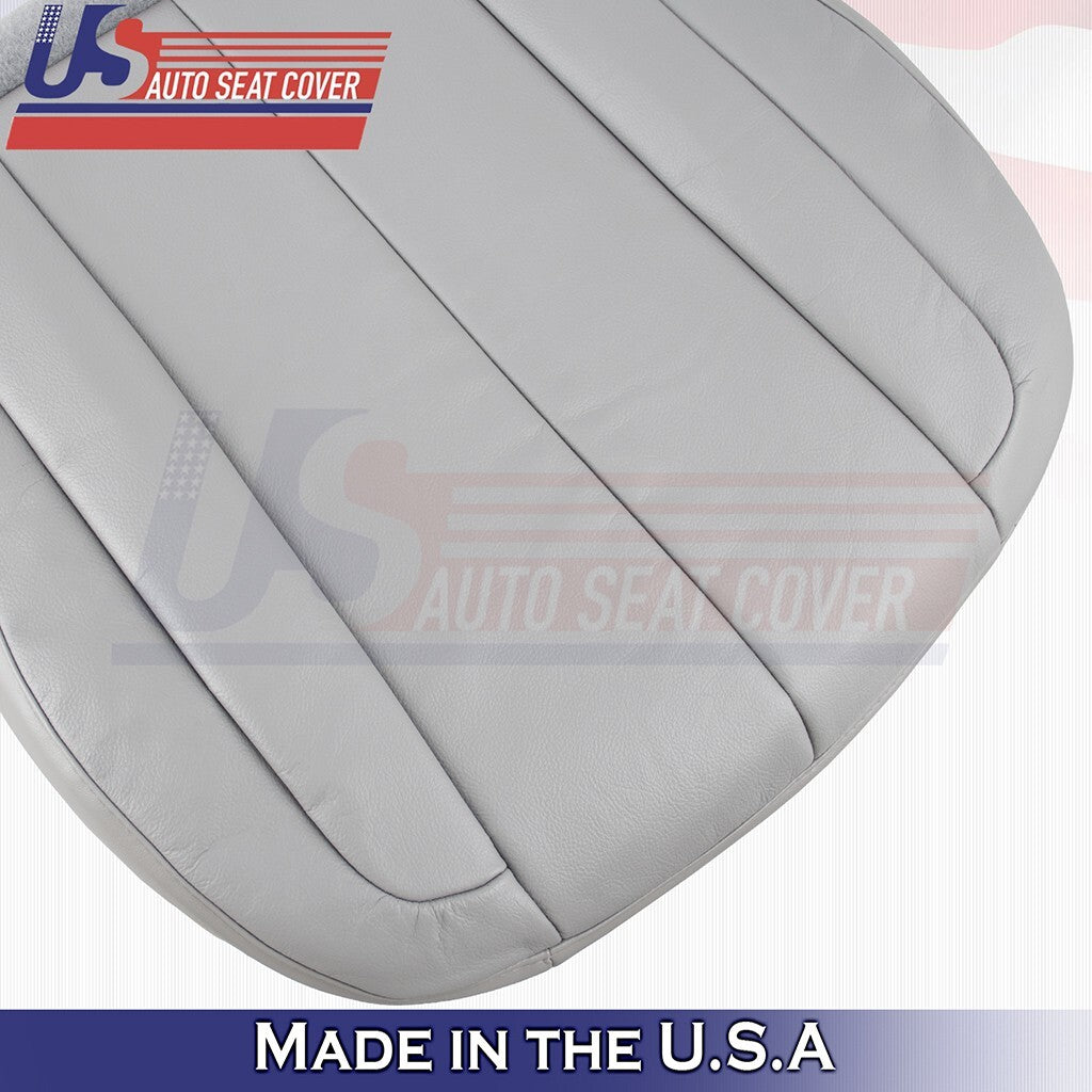2000 to 2004 Fits Toyota Avalon Passenger Bottom Leather Seat Cover Stone