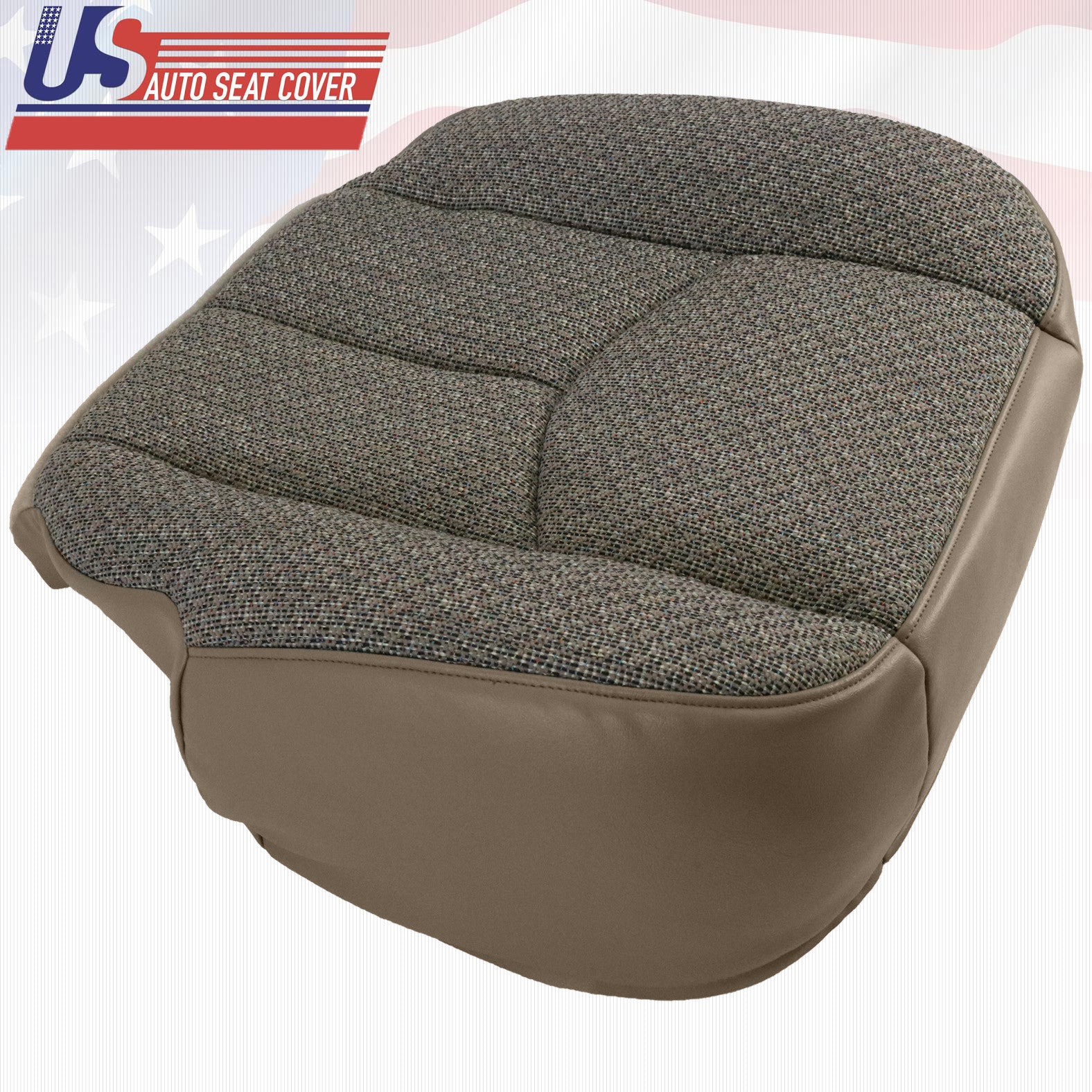 2003 - 2007 Chevy Silverado Work Truck Driver Side Bottom Cloth Seat Cover Tan