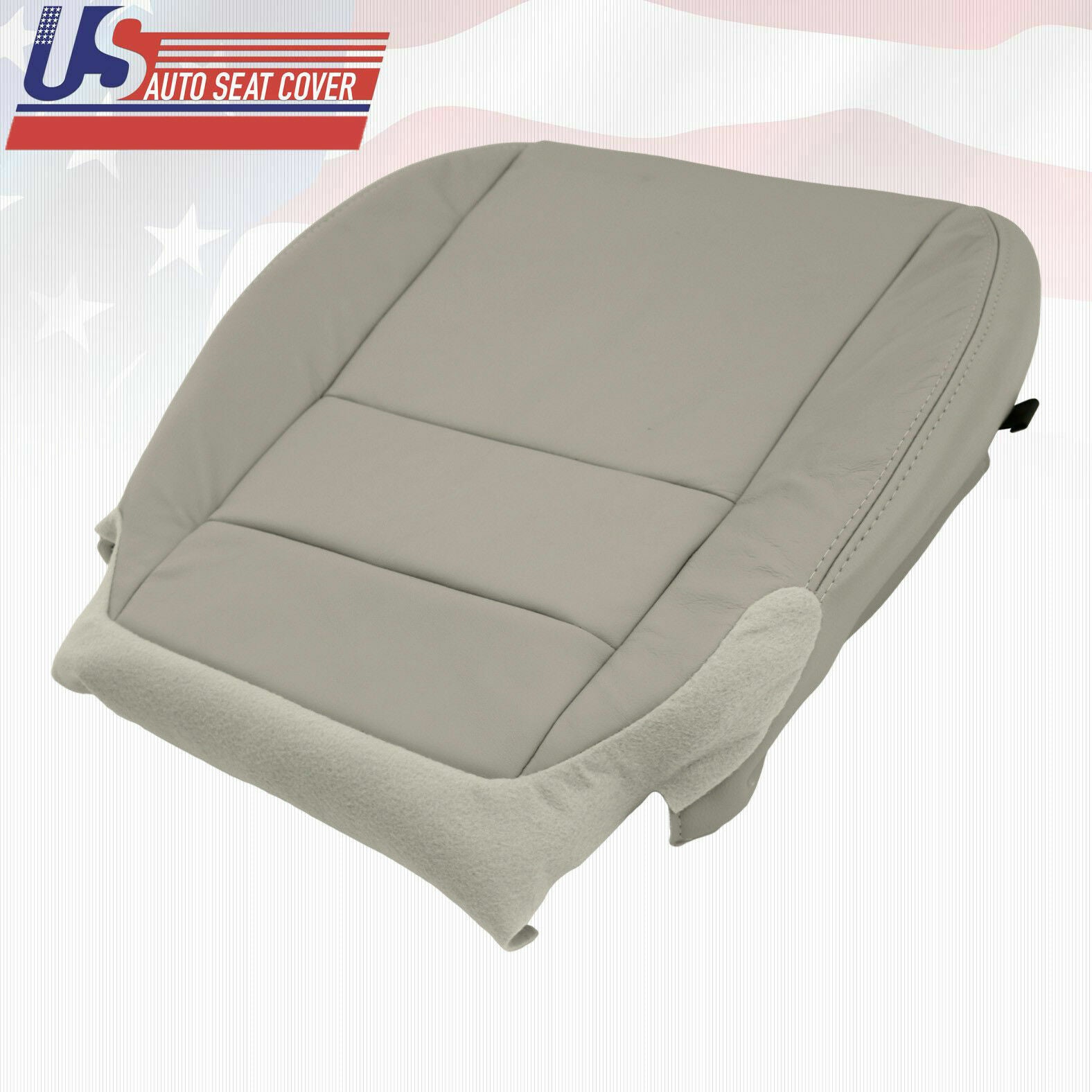 Driver and Passenger Bottom for 2007 to 2013 Acura MDX Leather upholstery Taupe