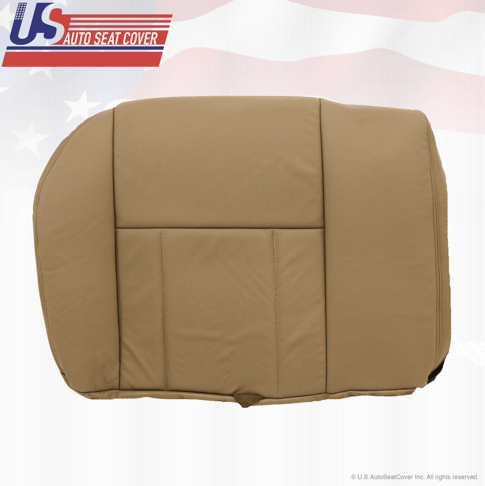 Rear Driver - Passenger Bottom Vinyl Seat Cover Oak Tan Fits 2002 Toyota 4Runner