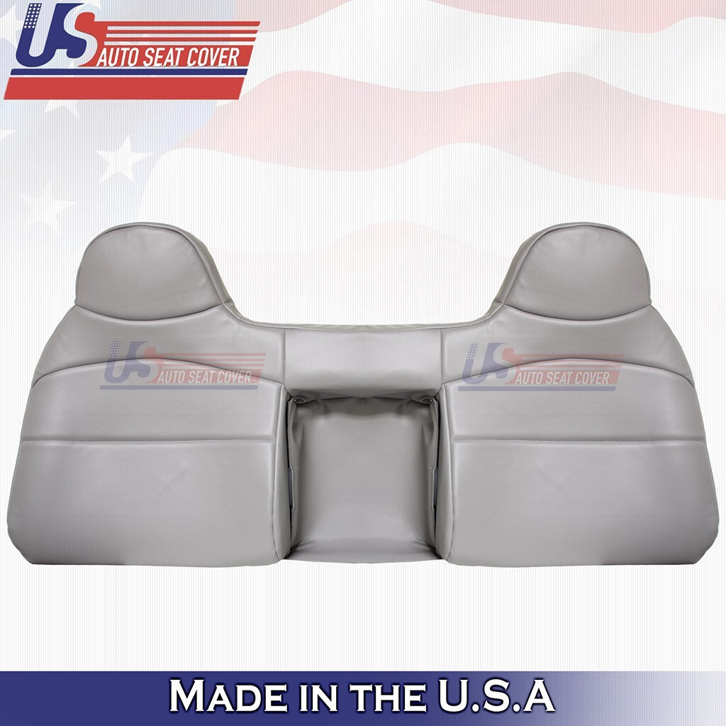 1994 1995 1996 1997 Fits Ford F450 XLT Rear Bench Top & Bottom Vinyl Cover Gray