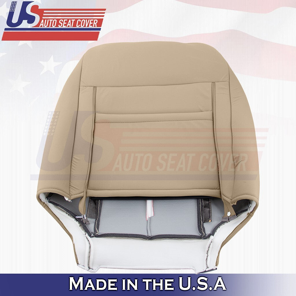 2007 to 2014 Fits Ford Expedition Front Set Tops & Bottoms Cloth Cover Camel Tan