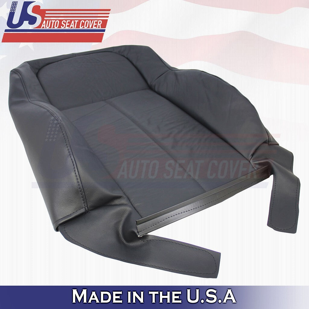 2008 2009 2010 Fits Chrysler 300C Limited Driver Top/Bottom Leather Cover Black