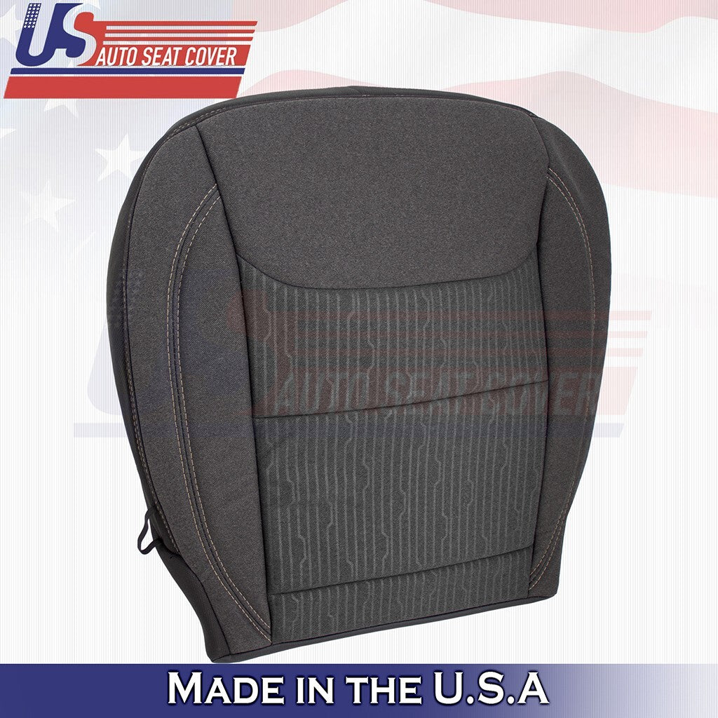 2023 2024 For Dodge Ram 1500 SLT Front Passenger Bottom Cloth Cover Diesel Gray