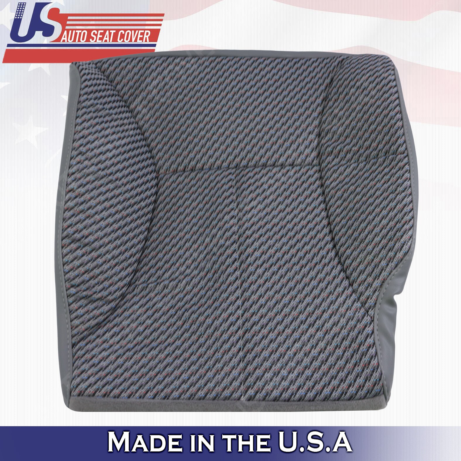 Work Truck PASSENGER Bottom "Gray" Cloth Cover for 1998 TO 2002 For Dodge Ram