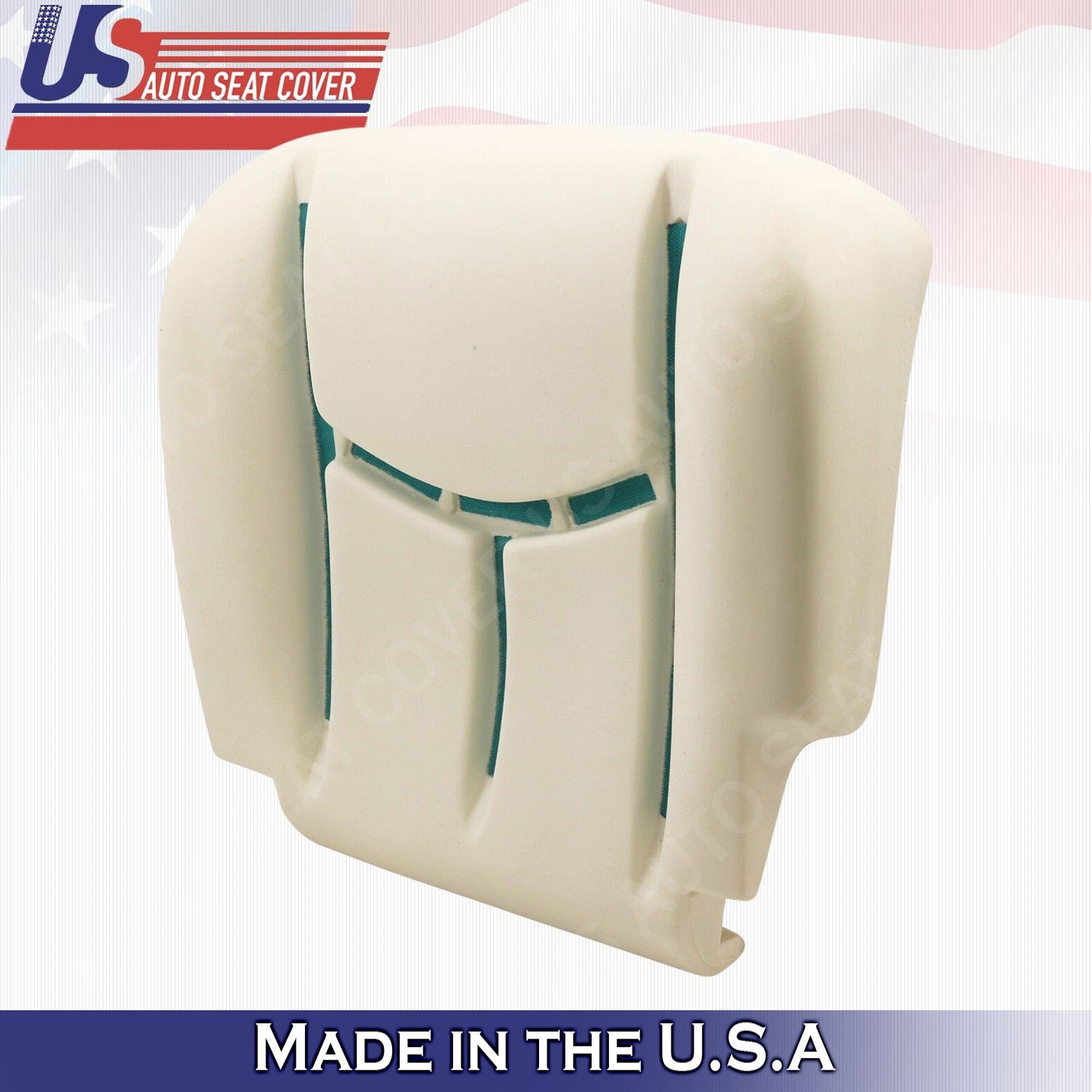 2003-2006 For Chevy Avalanche Driver Passenger Leather/Cloth Covers Neutral Tan