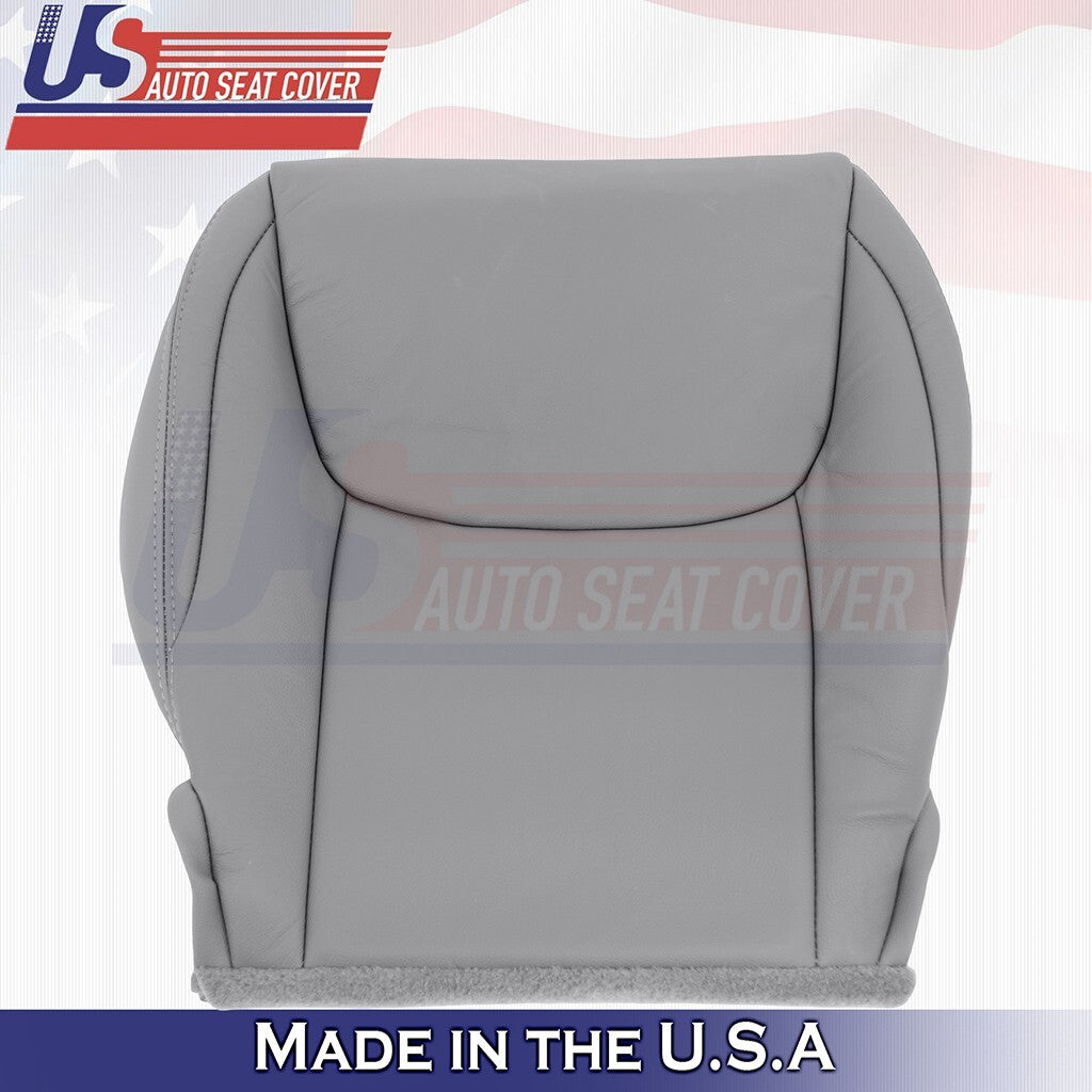 2005- 2010 FOR Toyota Sienna Passenger Side Bottom Leather Seat Cover Stone Gray