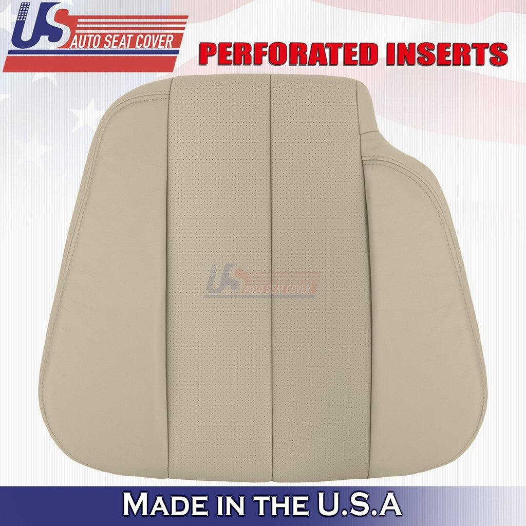 1990-1995 For Mercedes Benz SL320 Driver & Passenger Tops Leather Cover Tan