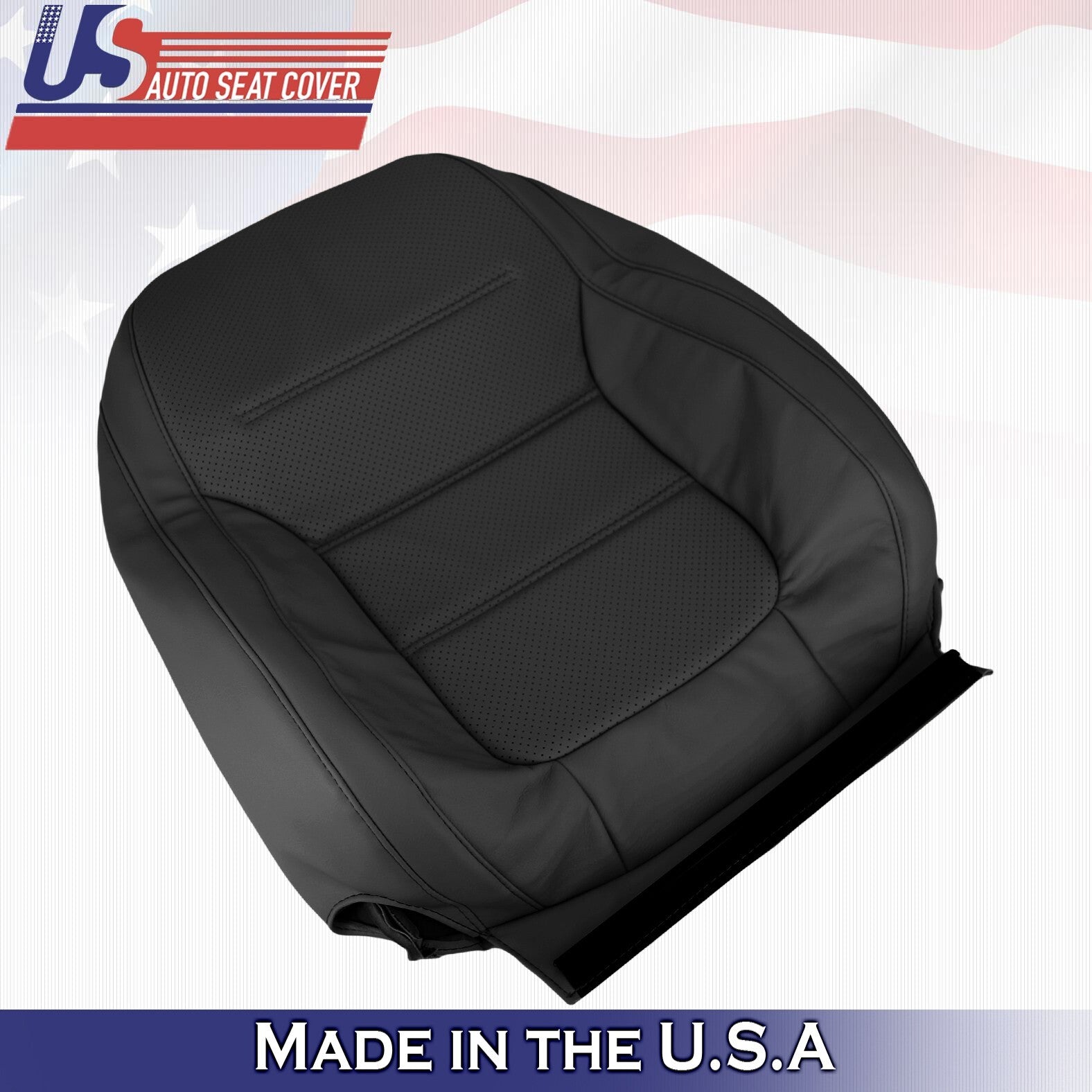 2011-2017 Fits Volkswagen Jetta Passenger Top Leather Cover Black