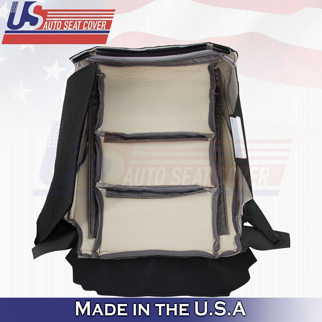 2014 to 2019 For Toyota Highlander Driver Passenger Bottoms Leather Covers Black
