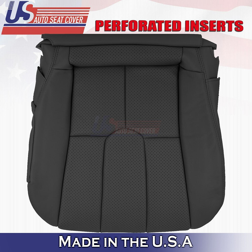 2004 2005 2006 2007 Fits Infiniti G35 Coupe Driver Bottom Leather Cover Black