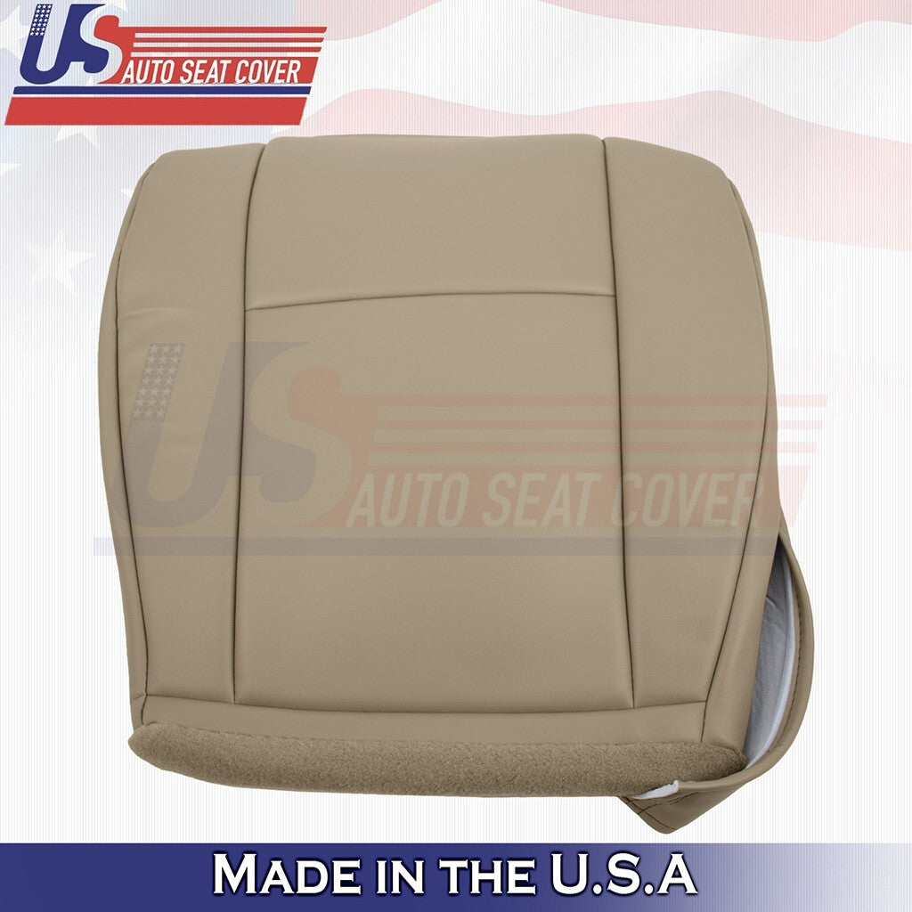 2009 to 2014 Fits Ford E350 E450 E550 Van Driver Bottom & Top Vinyl Cover Tan