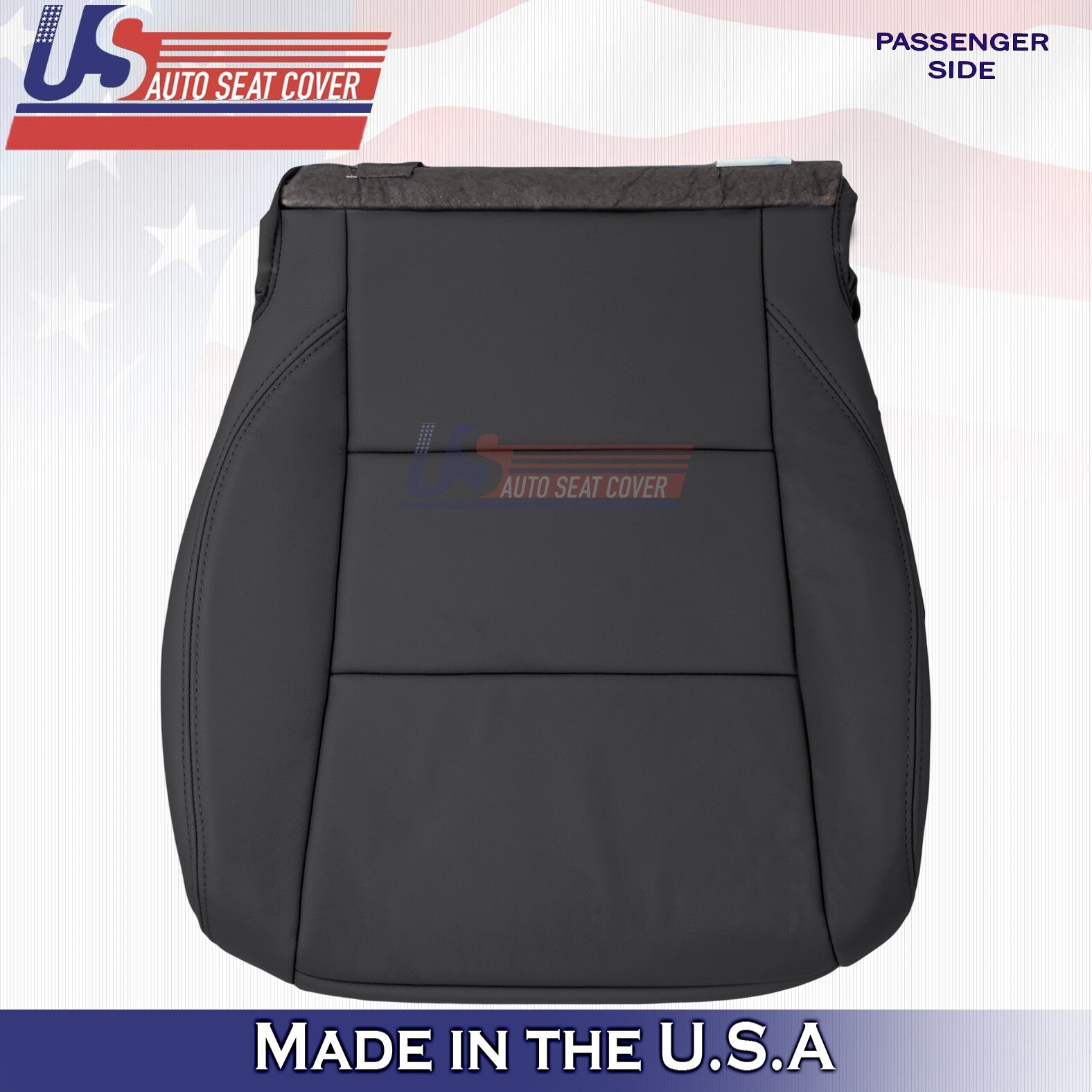 2017 to 2020 Fits Toyota Sienna Driver & Passenger Bottoms Leather Cover Gray