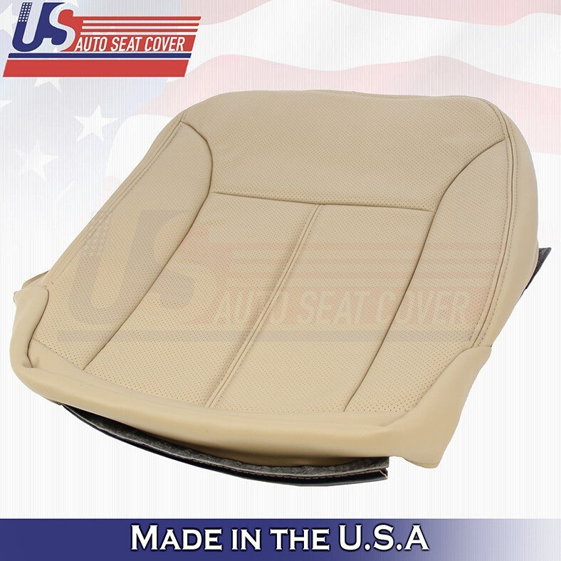 2007 to 2012 For Mercedes GL450 Front Driver Side Bottom Leather Seat Cover Tan
