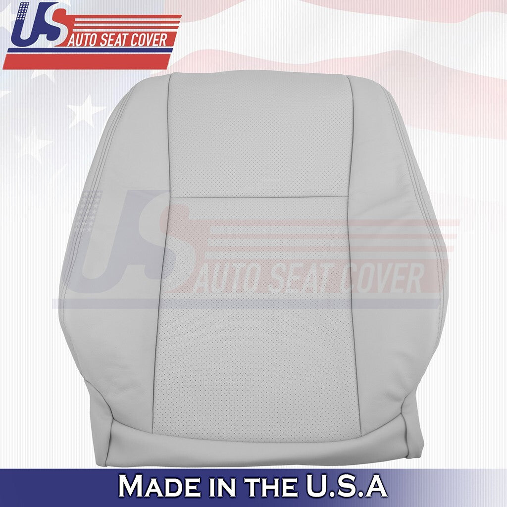 2007 to 2012 Fits Lexus LS460 LS600h Passenger Bottom &Top Leather Cover Lt Gray