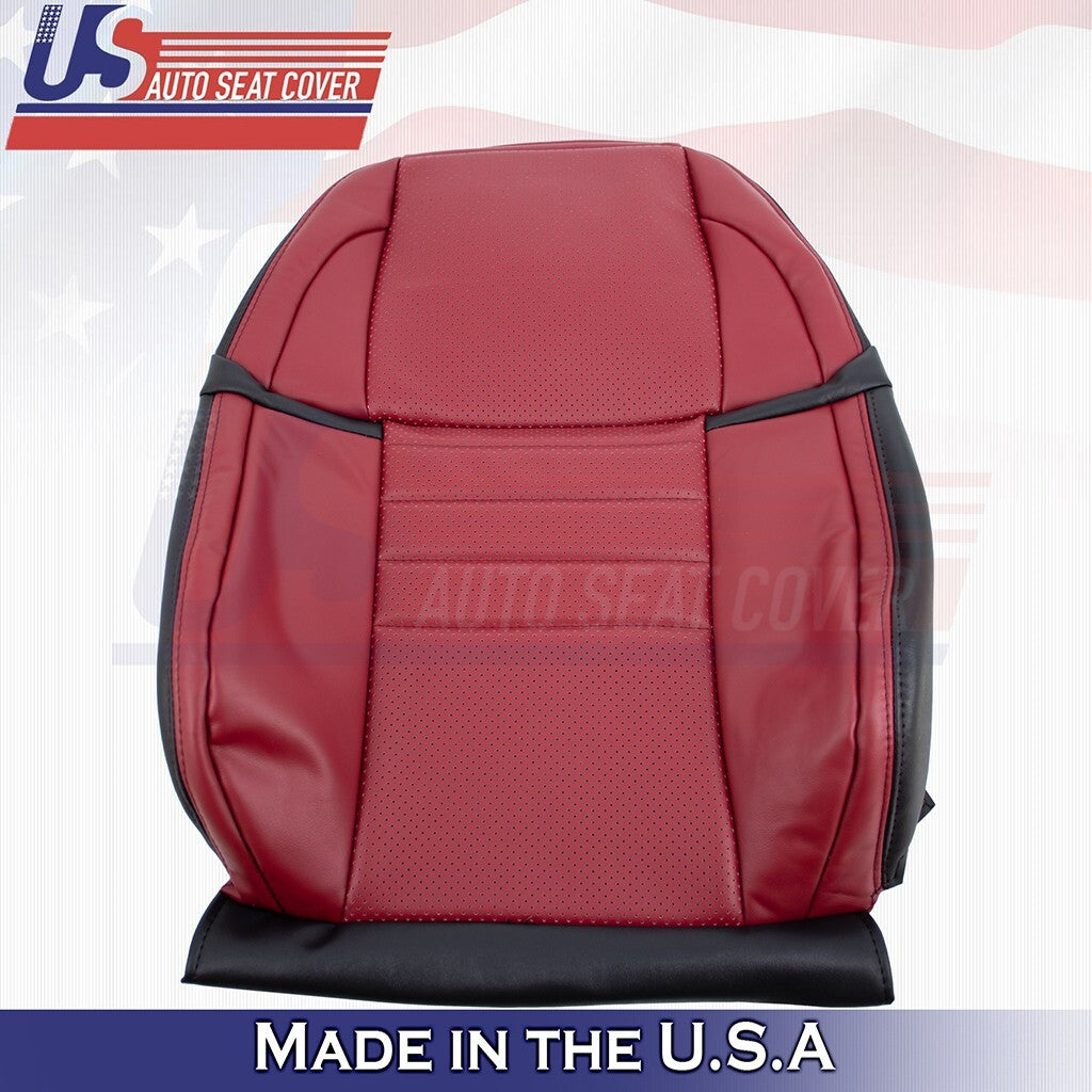 2019 2020 Fit Lexus GS350 F-Sport Driver Passenger Upper Leather Seat Cover Red