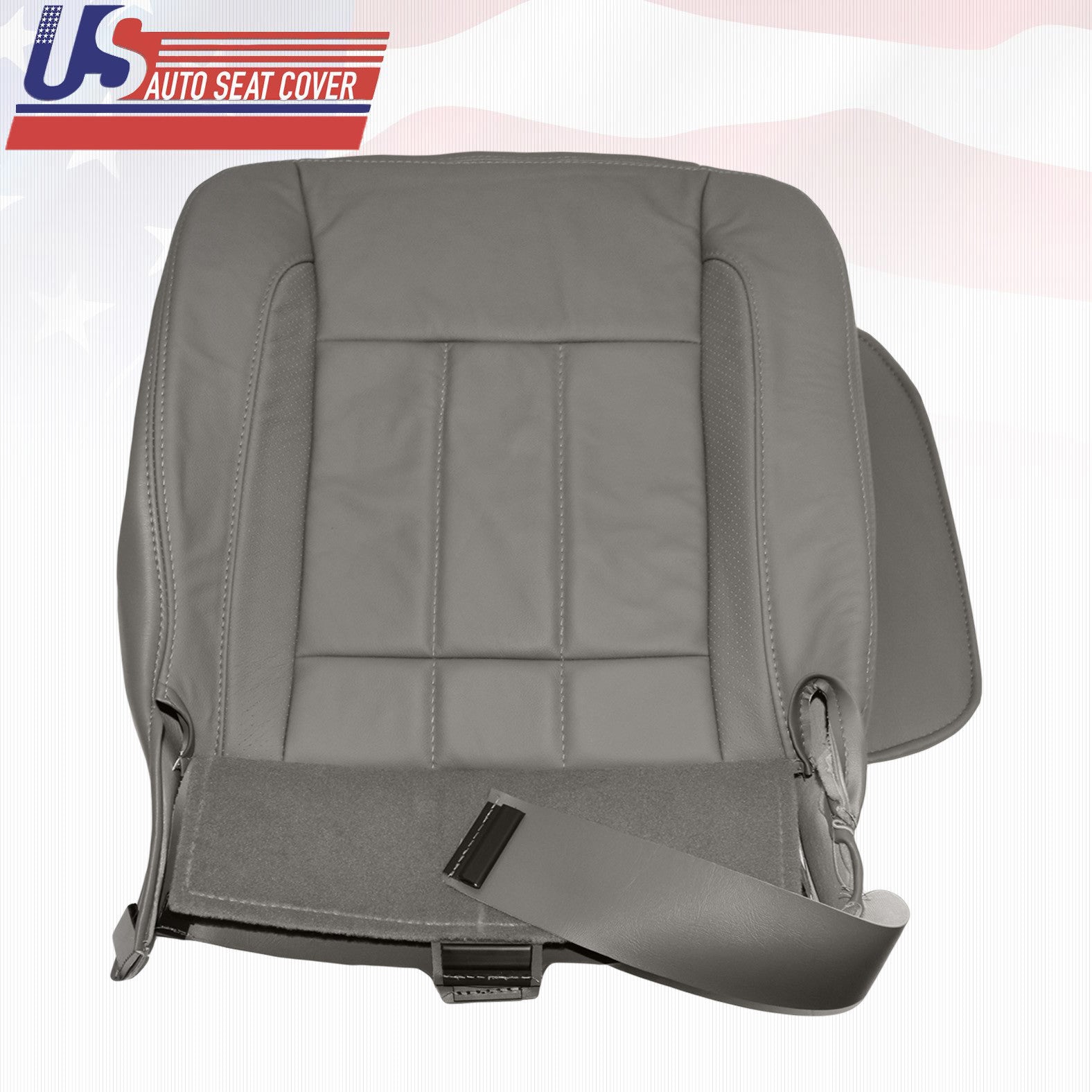 For 2008-09 For Dodge Ram 4500 Right-Passenger Bottom Leather Seat Cover Tan