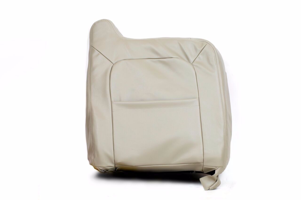 2003 2004 2005 2006 Chevy Tahoe Suburban Driver Lean Back Leather Seat Cover Tan