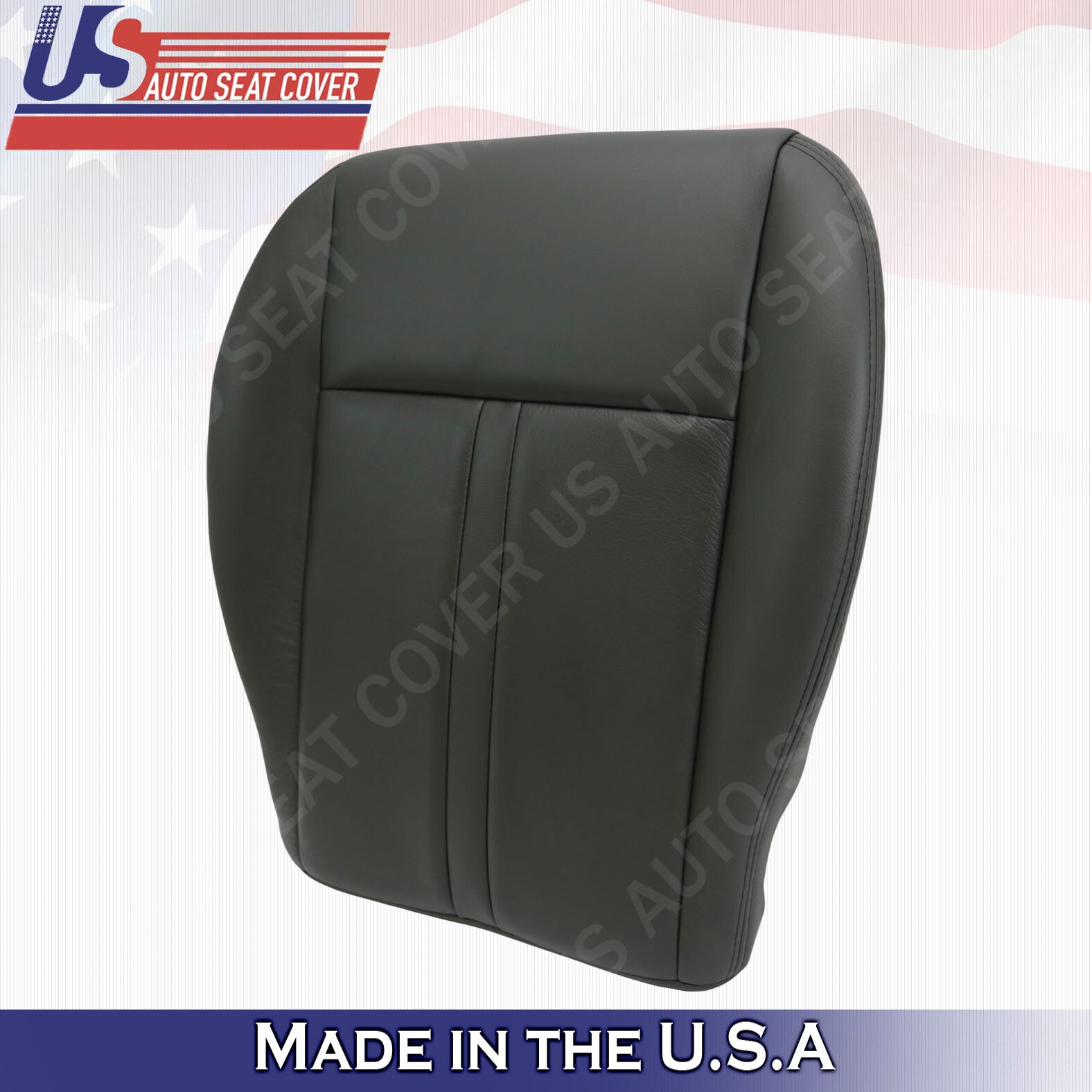 Passenger Bottom Leather Seat Cover BLACK 2005 2006 2007 For Jeep Grand Cherokee